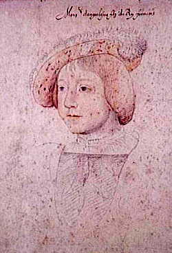 Charles II d'Orléans - par François Clouet en 1534